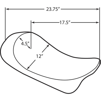 Asiento individual de perfil bajo con montaje ez-on