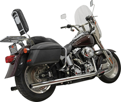 Sistema de escape 2 en 2 True Dual Drag Pipe - Sistema de escape 2 en 2 True Dual Drag Pipe - Cromado - Twin Cam - Softail