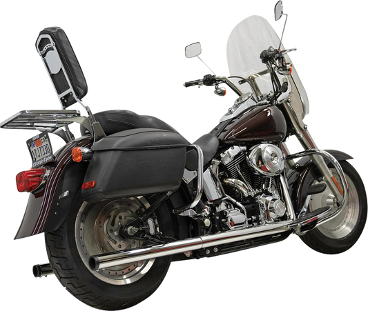 Sistema de escape 2 en 2 True Dual Drag Pipe - Sistema de escape 2 en 2 True Dual Drag Pipe - Cromado - Twin Cam - Softail