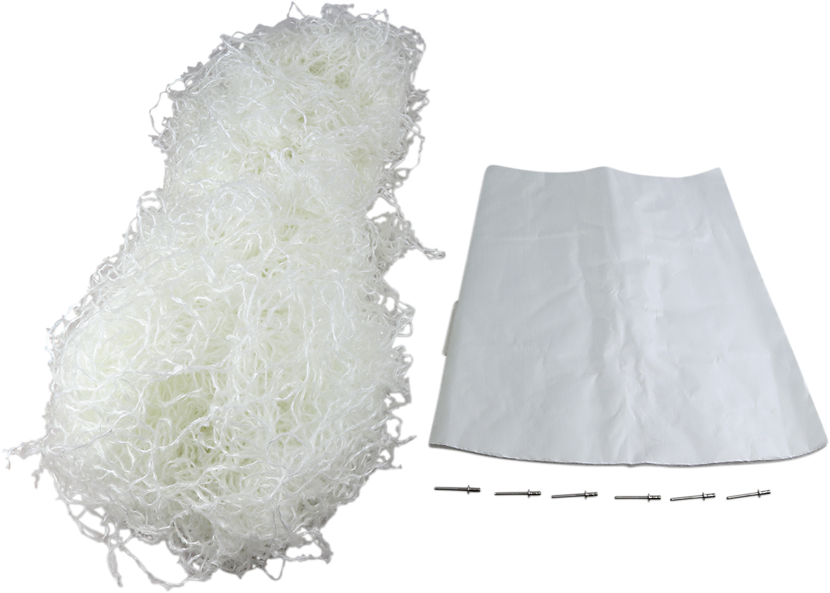 Kit de empaquetadura de silenciador - Kit de empaquetadura de silenciador - Para silenciador de 350 mm de largo - Fábrica