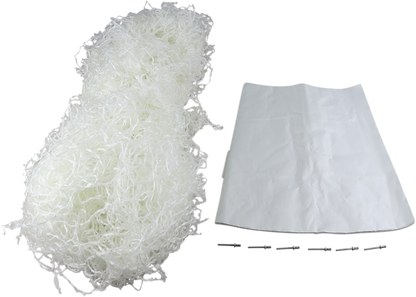 Kit de empaquetadura de silenciador - Kit de empaquetadura de silenciador - Para silenciador de 350 mm de largo - Fábrica
