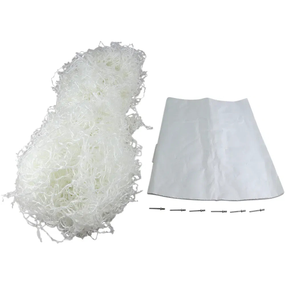 Kit de empaquetadura de silenciador - Kit de empaquetadura de silenciador - Para silenciador de 350 mm de largo - Fábrica