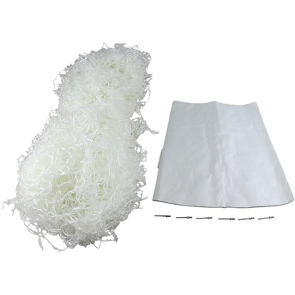 Kit de empaquetadura de silenciador - Kit de empaquetadura de silenciador - Para silenciador de 350 mm de largo - Fábrica