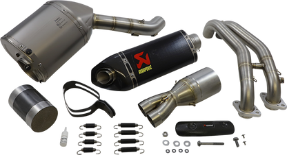 Escape Akrapovic - Racing Line Complete Exhaust - Carbon Fiber