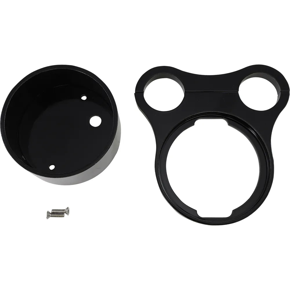 1.5" T-Bar Gauge Mount - Flat Black - For OEM Gauge