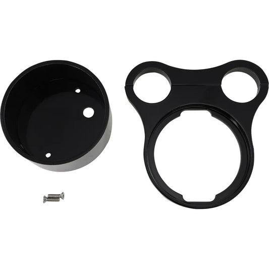 1.5" T-Bar Gauge Mount - Flat Black - For OEM Gauge
