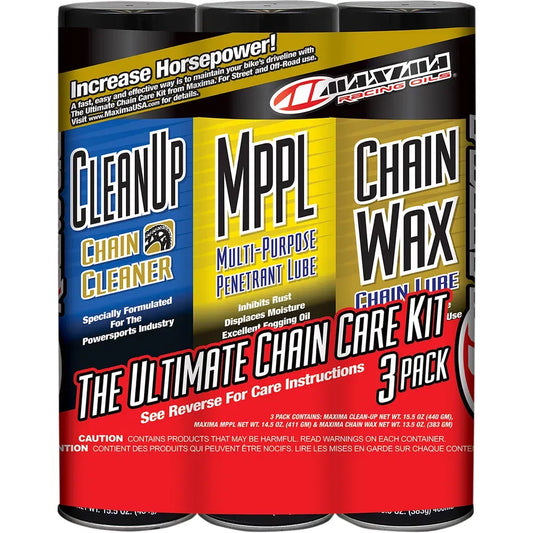 Chain Wax/Care Kit