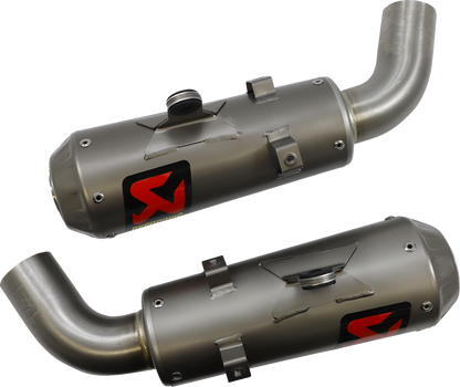 Escape Akrapovic - Slip-On Line Titanium Muffler - Hypermotard 950