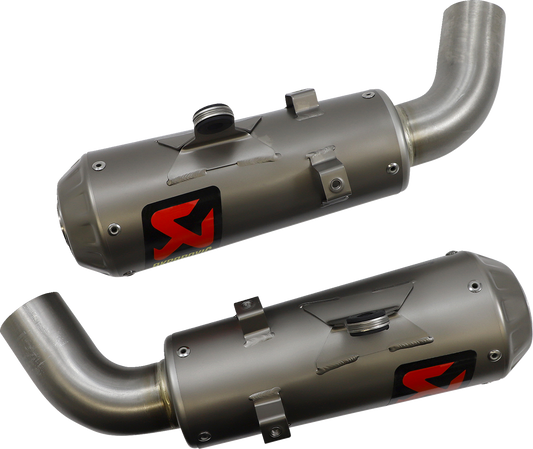 Escape Akrapovic - Slip-On Line Titanium Muffler - Hypermotard 950