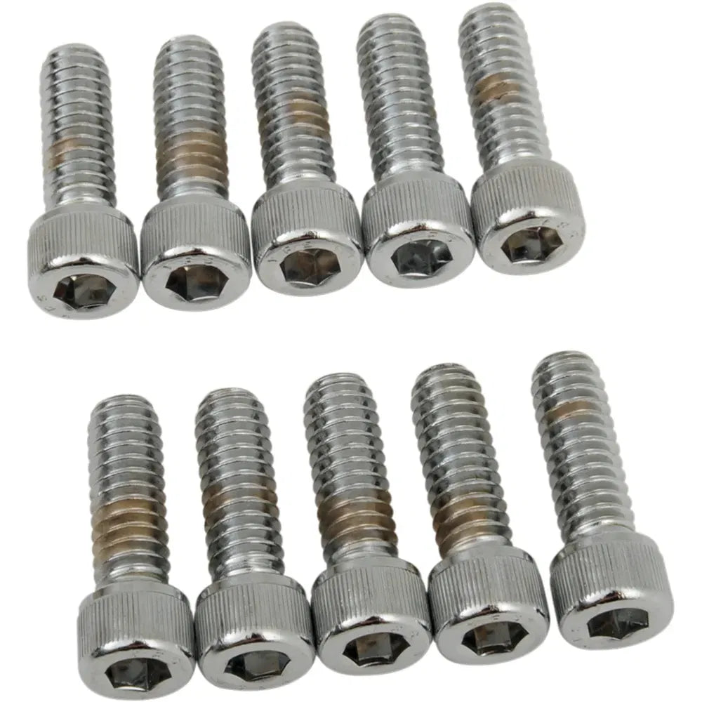 Tornillos allen estriado 1/4-20 X 3/4" cromo