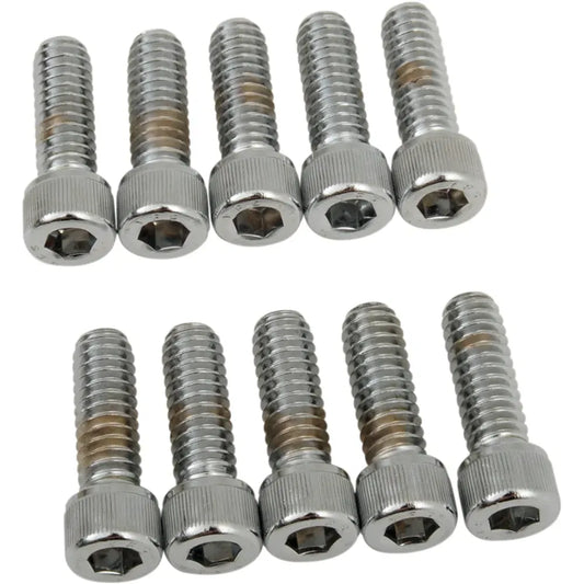 Tornillos allen estriado 1/4-20 X 3/4" cromo
