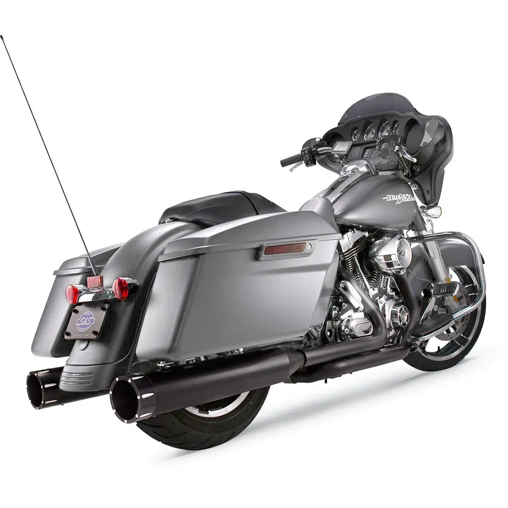 Mufflers - Black - Black Tracer - M8 Touring '17-'19