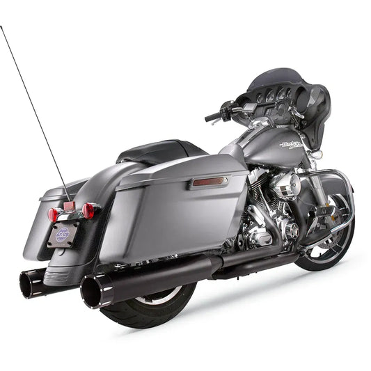 Mufflers - Black - Black Tracer - M8 Touring '17-'19