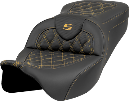Asiento Roadsofa™ - Asiento Roadsofa™ - Costura de celosía - Costura dorada - sin respaldo - FL '08-'23