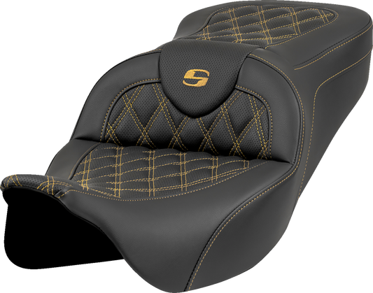 Asiento Roadsofa™ - Asiento Roadsofa™ - Costura de celosía - Costura dorada - sin respaldo - FL '08-'23