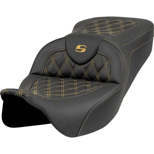 Asiento Roadsofa™ - Asiento Roadsofa™ - Costura de celosía - Costura dorada - sin respaldo - FL '08-'23