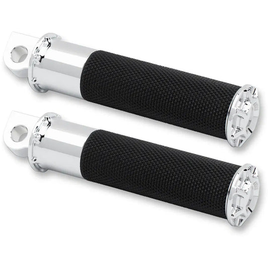 Peg - Beveled - Chrome