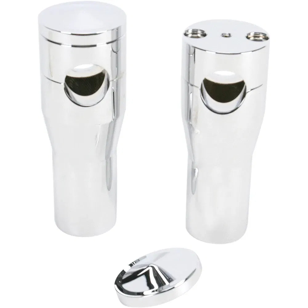 Elevadores de aluminio Billet personalizados Elite - Elevadores de aluminio Billet personalizados Elite - Springer - 4" - Cromado
