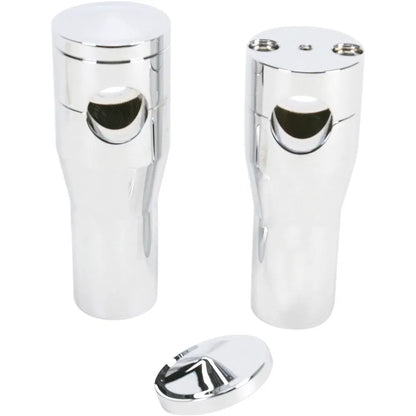 Elevadores de aluminio Billet personalizados Elite - Elevadores de aluminio Billet personalizados Elite - Springer - 4" - Cromado