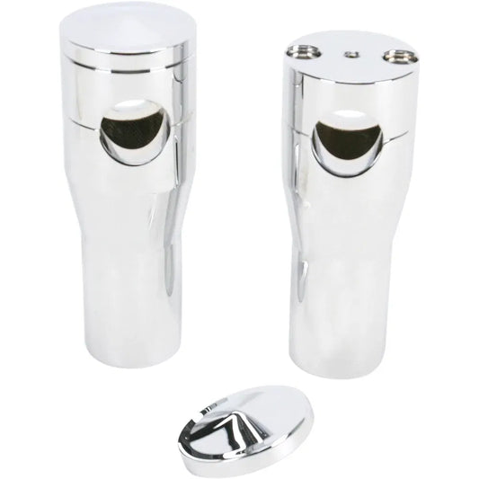 Elevadores de aluminio Billet personalizados Elite - Elevadores de aluminio Billet personalizados Elite - Springer - 4" - Cromado