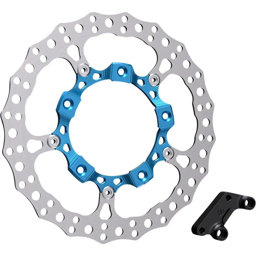 Rotor 14" - Front Left - Blue