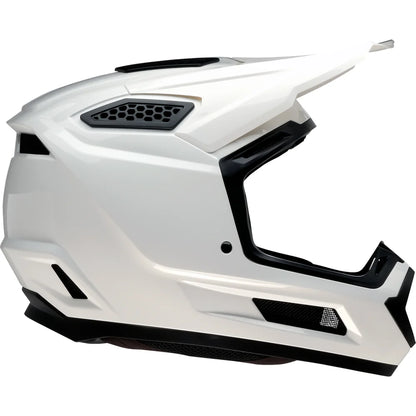 Casco dirt maxx blanco sólido