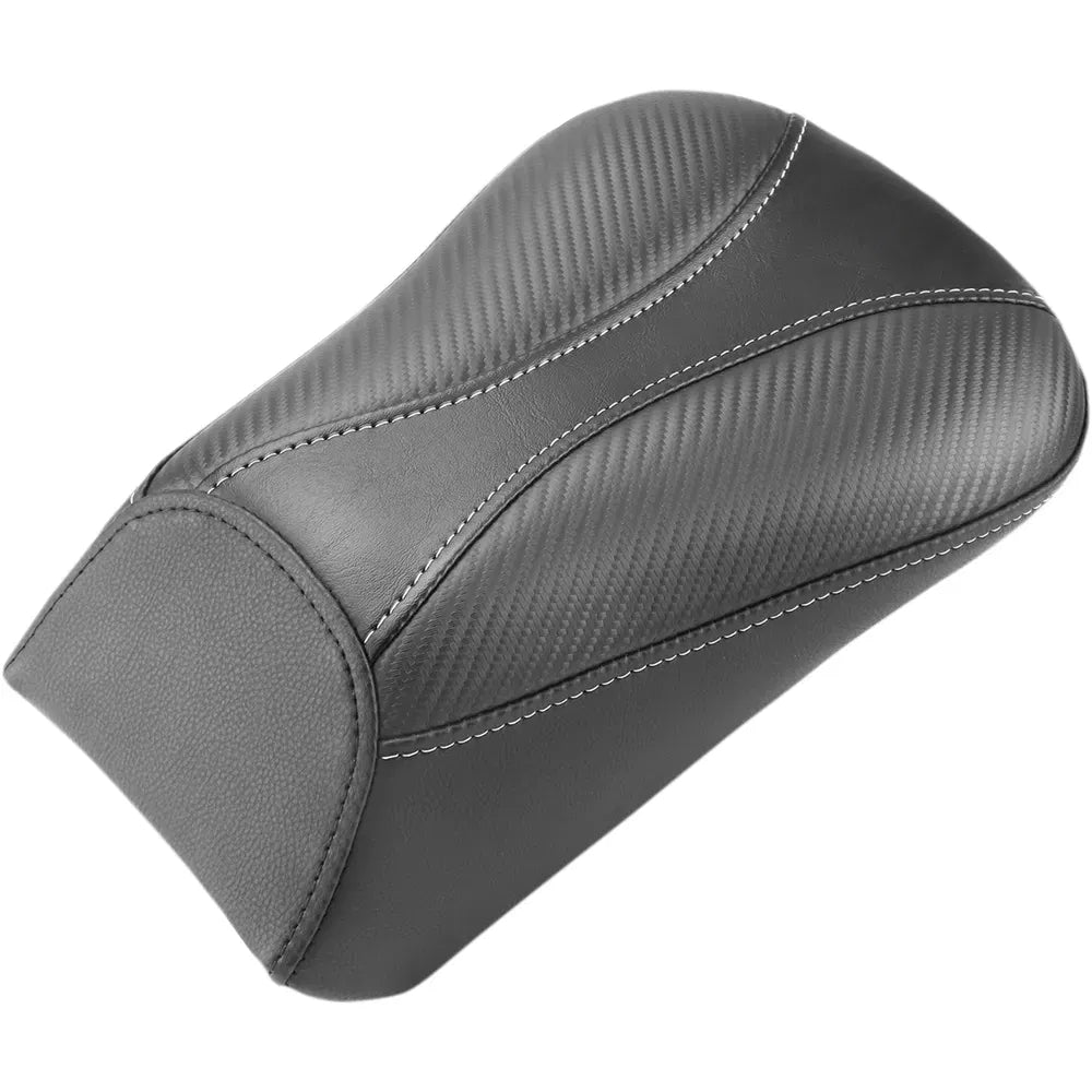Cojín de Pasajero Saddlemen Dominator Standard Reach Black W/ Gray Stitching FL/FX '00-'06