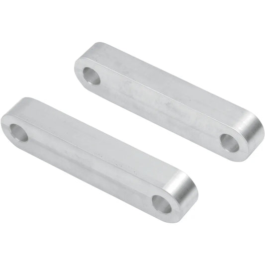 Hugger Front Fender Mounting Blocks - For 21" Wheels - Satin