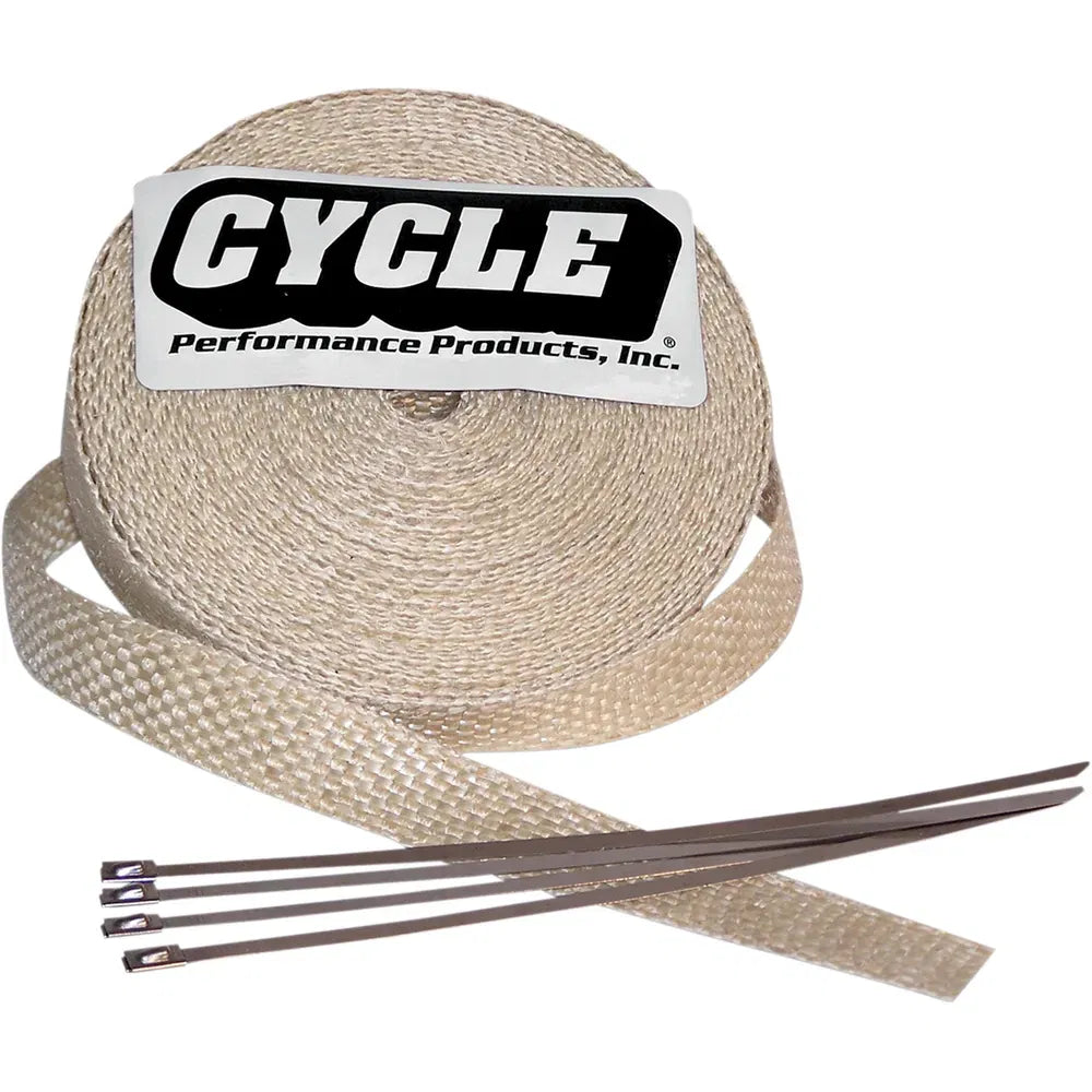 Exhaust Wrap Kit - Natural - 2x25