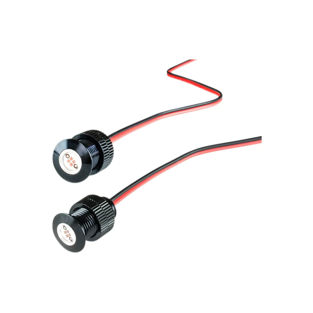 Super Bright Red LED - Black