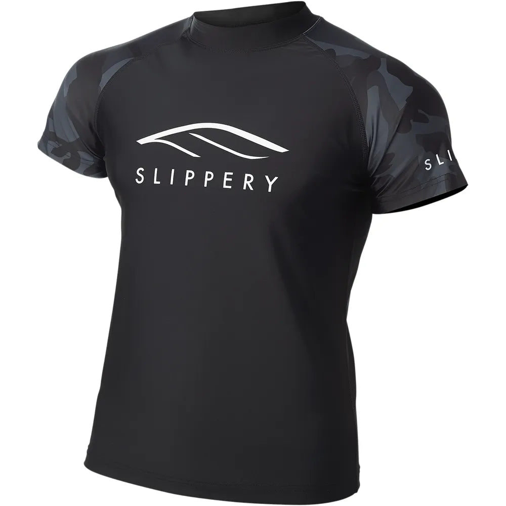 Rashguard Short Sleeve Underwear - Black/Camo - XS