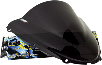 Parabrisas Z-Racing - Parabrisas de carrera - 15-3/4" - Ahumado oscuro - Ninja