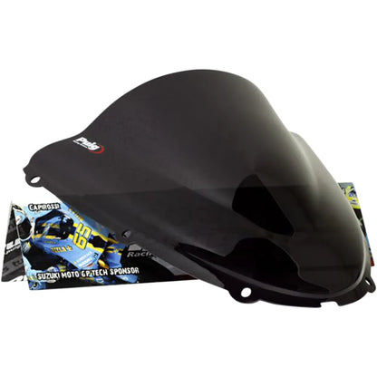 Parabrisas Z-Racing - Parabrisas de carrera - 15-3/4" - Ahumado oscuro - Ninja