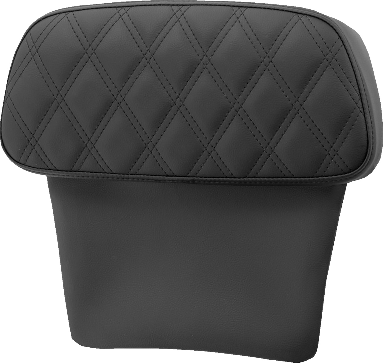 Almohadillas de respaldo Chopped Tour Pak - Almohadilla de respaldo Chopped Tour Pak - Step-Up - Negro con costura de celosía negra - FLT/FLH '14-'23