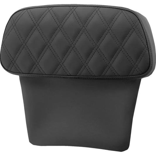 Almohadillas de respaldo Chopped Tour Pak - Almohadilla de respaldo Chopped Tour Pak - Step-Up - Negro con costura de celosía negra - FLT/FLH '14-'23
