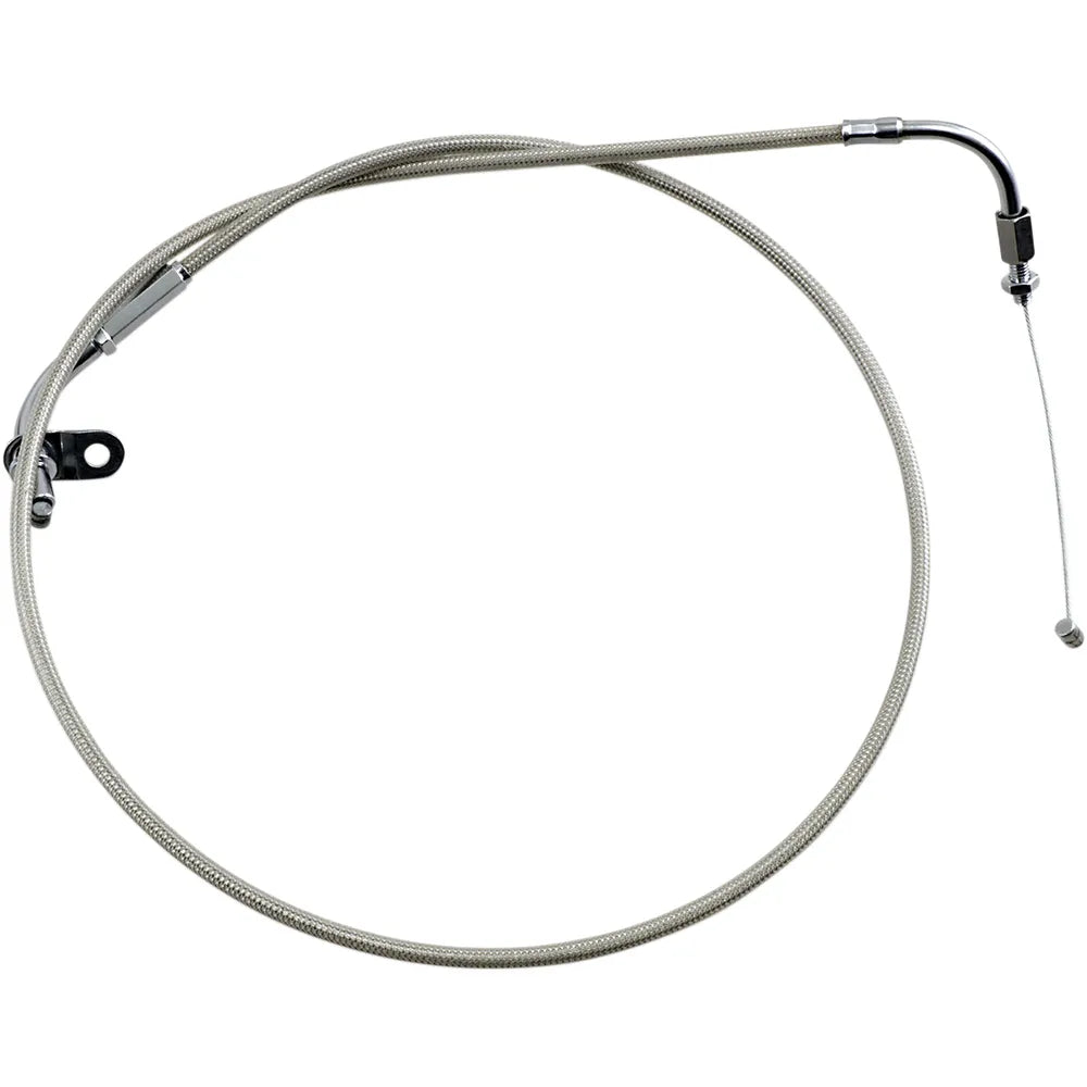 Throttle Cable - Pull - Yamaha - Stainless Steel