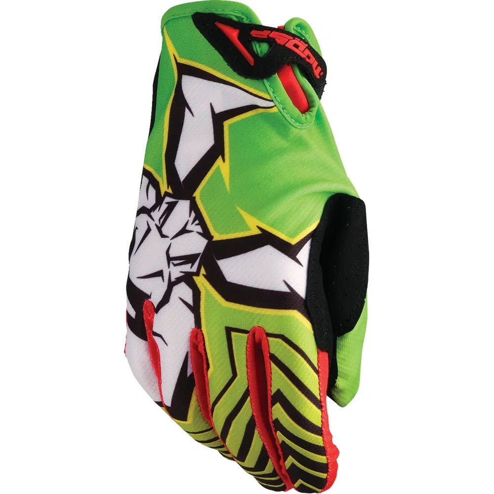 Guantes Moose Offroad Agroid™ Pro Green/Red