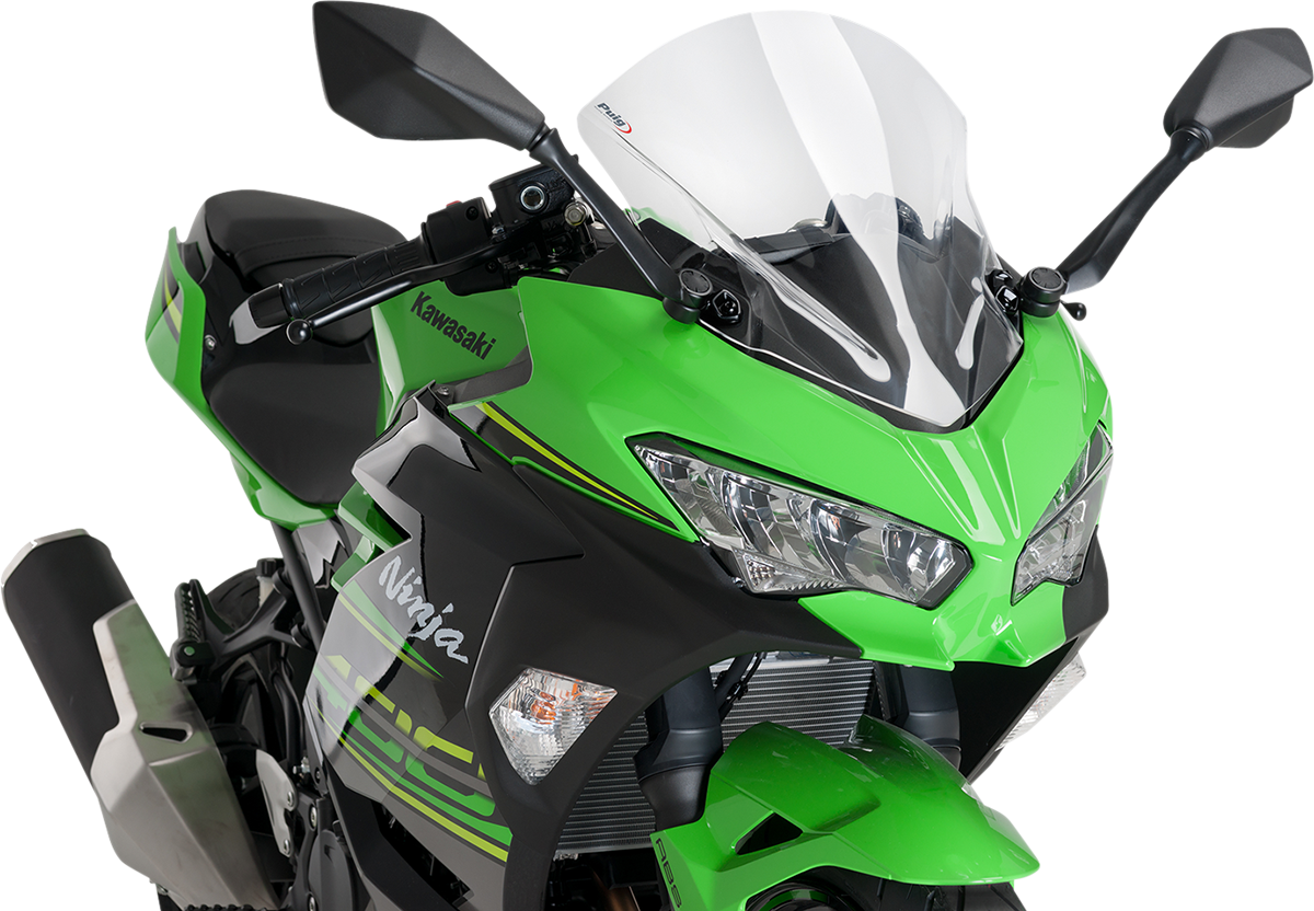 Parabrisas Z-Racing - Parabrisas de carrera - 15-3/4" - Transparente - Kawasaki