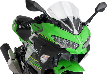 Parabrisas Z-Racing - Parabrisas de carrera - 15-3/4" - Transparente - Kawasaki