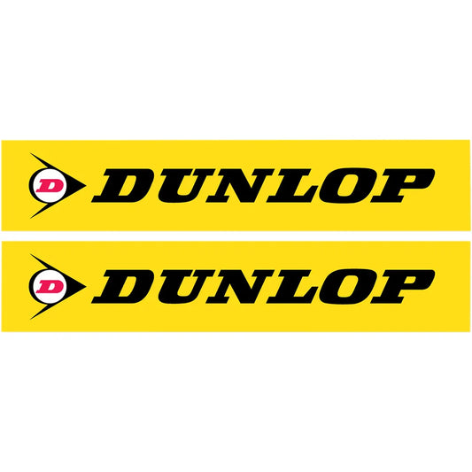 FX Swingarm Sticker - Dunlop - Yellow