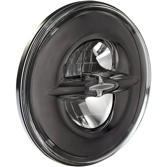 7" Reflector-Style LED Headlamp - 14-20 Dresser - Black