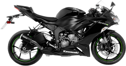 Silenciador Slip-On LV-10 Black Edition - Silenciador ZX-6R Black LV-10