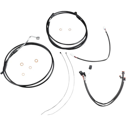 Kit de instalación de manillar XR - Kit de instalación de manillar XR - Colgadores Ape de 12"-14" - FLTR '17-'20 - Negro