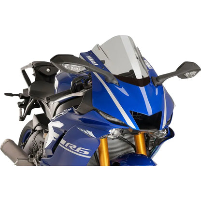 Parabrisas Z-Racing - Parabrisas de carrera - 14-1/4" - Ahumado - Yamaha