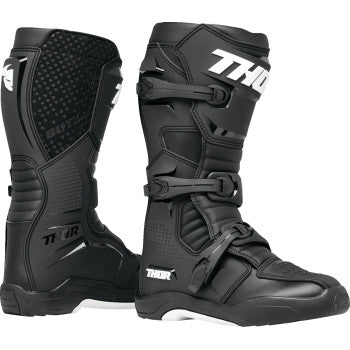 Botas Thor Blitz XR - Negro/Blanco