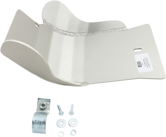Placa protectora de aluminio — Placa protectora - Placa protectora - Plata - TX 125/TE 150 | 150 XC-W