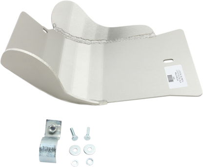 Placa protectora de aluminio — Placa protectora - Placa protectora - Plata - TX 125/TE 150 | 150 XC-W