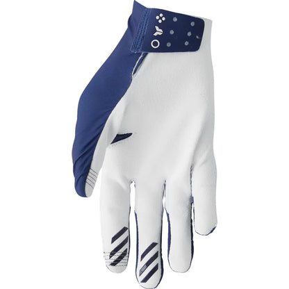 Guantes sportmode azul marino/blanco