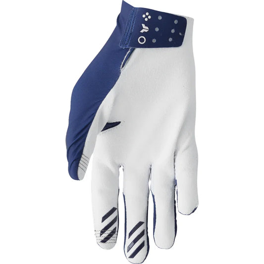 Guantes sportmode azul marino/blanco
