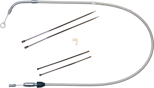 Cable de Clutch superior de conexión rápida de acero inoxidable pulido - Cable de Clutch superior de conexión rápida de acero inoxidable pulido - 45"